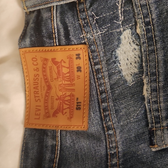 Levi's distressed jeans - Picture 4 of 7